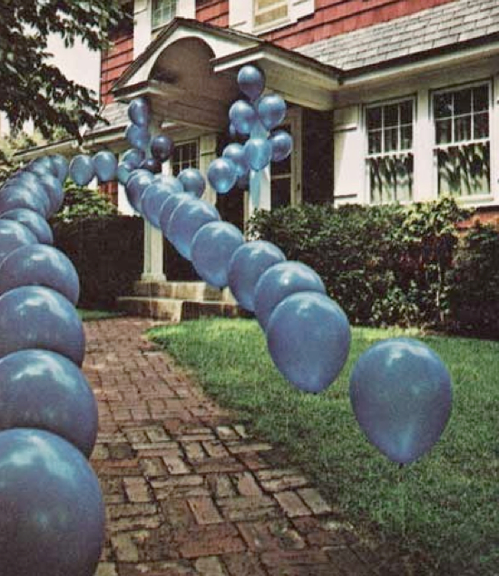 balloon decoration ideas for outdoor party