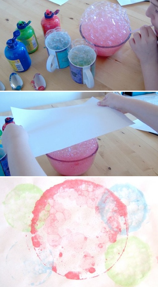 bubble crafts for kids
