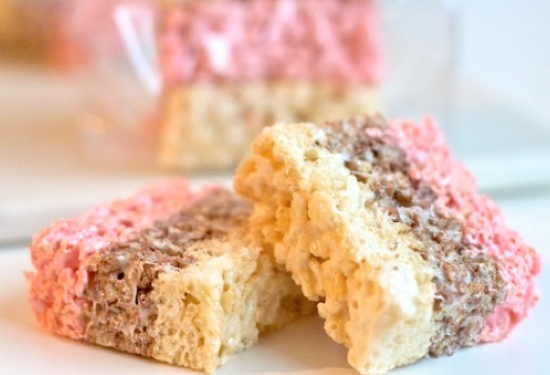 Lots unique and fun rice krispie treat ideas!