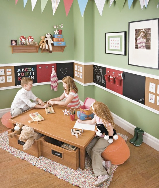 36 Exciting Ideas To Decorate Kids Rooms with Colored Chalkboard Paint -  WooHome