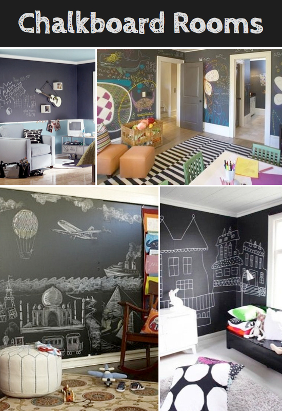 Eco-friendly children's rooms: No VOC Lullaby Paints Chalkboard Paint