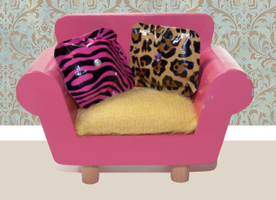 diy barbie chair