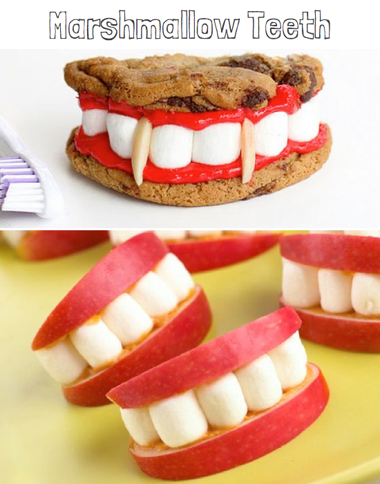 Marshmallow Halloween Snack Ideas
