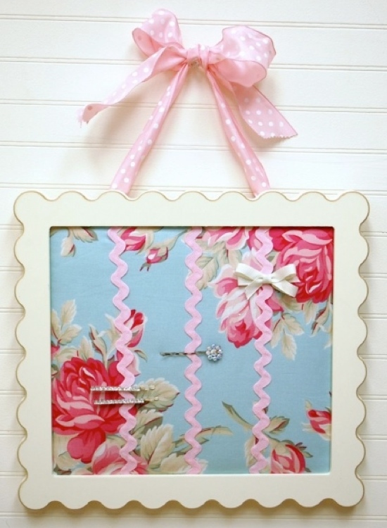 DIY Hair Bow Holder Tutorial ~ That Used To Be a Picture Frame