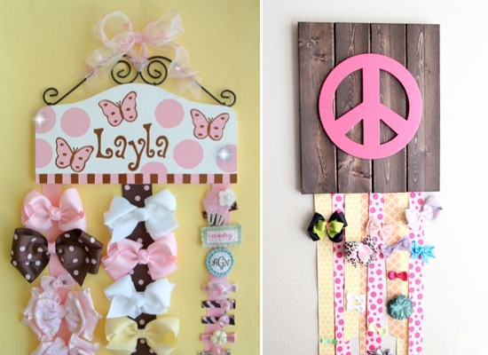 How to Make a Simple Hair Bow Holder for Your Little Girl