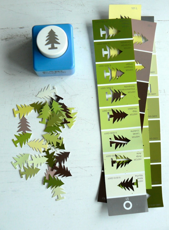 18 Paint chip craft ideas. Why hadn't I thought of these?? 