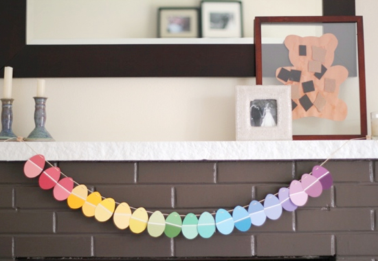 18 Paint chip craft ideas. Why hadn't I thought of these?? 