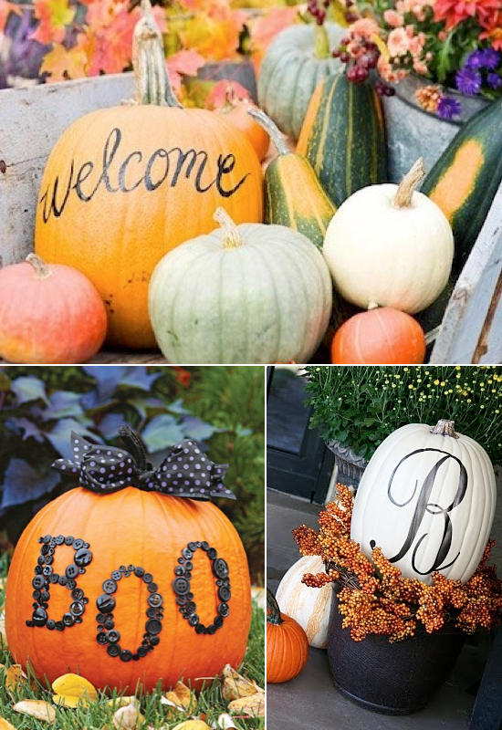 Scary Pumpkin Ideas Without Carving