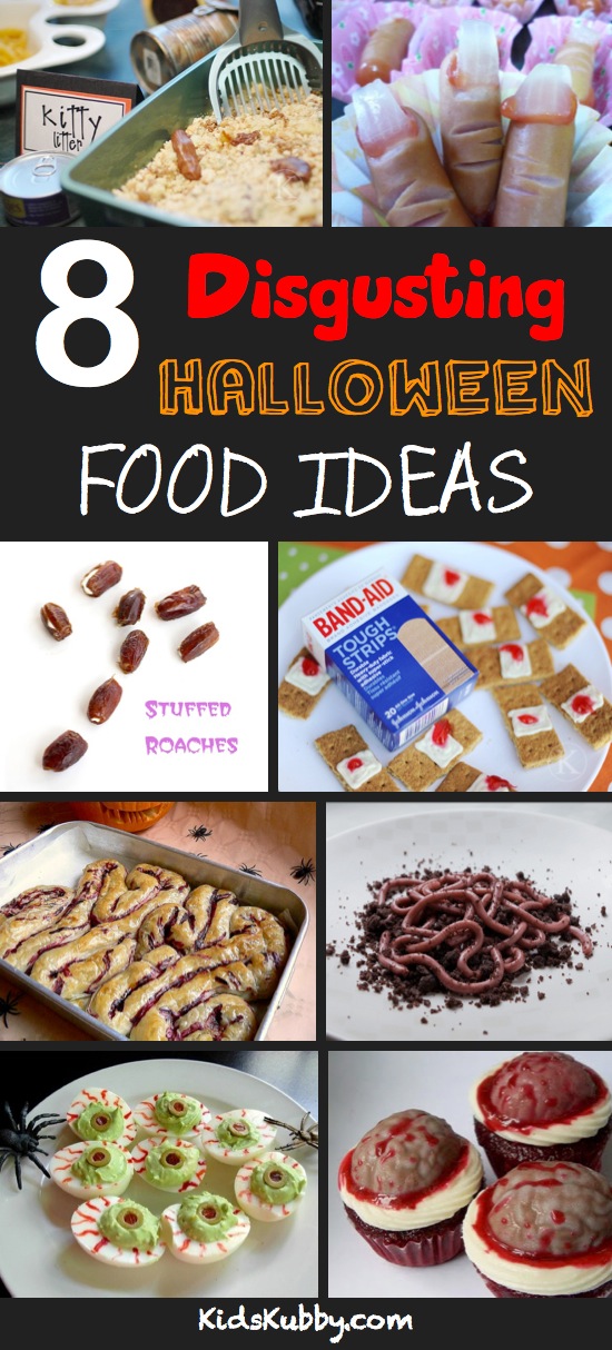 8 Gross Halloween Food Ideas