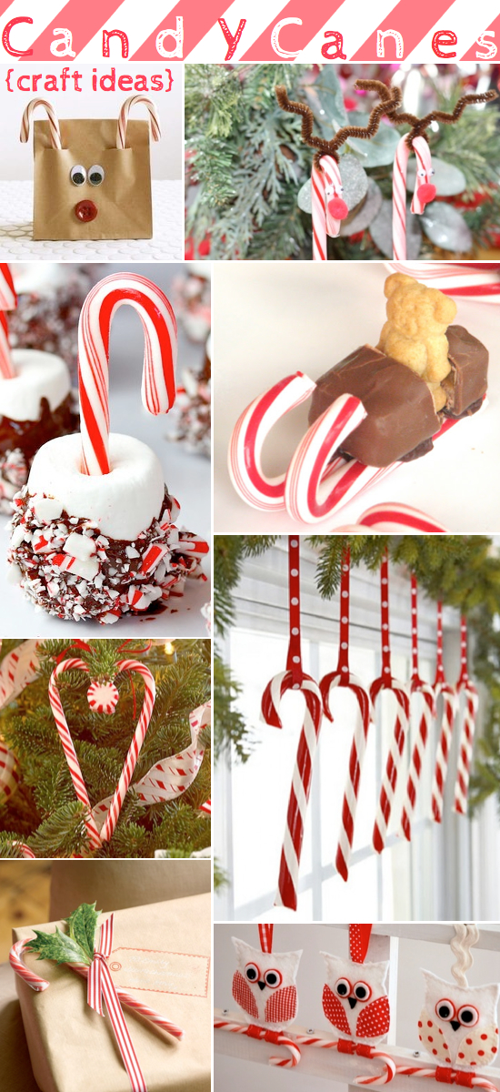 Tons of candy cane crafts and ideas!!