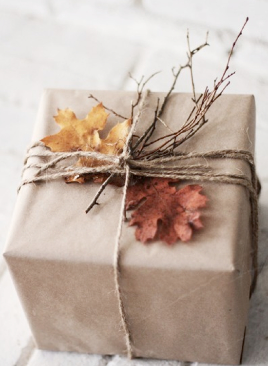 paper bag wrapping paper