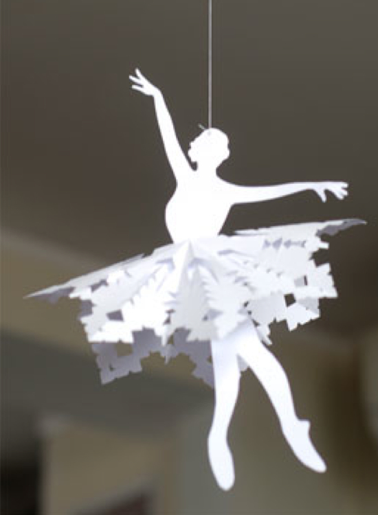 Ballerina snowflake skirt template hotsell