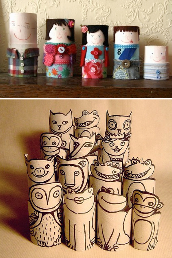 13 DIY Toilet Paper Roll Crafts For Various Purposes - Shelterness