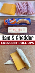 Ham & Cheese Crescent Roll-Ups (Easy Lunch Idea For Kids!)