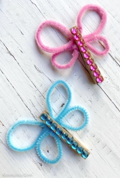 Beaded Pipe Cleaner Dragonflies (Easy Craft For Kids!)