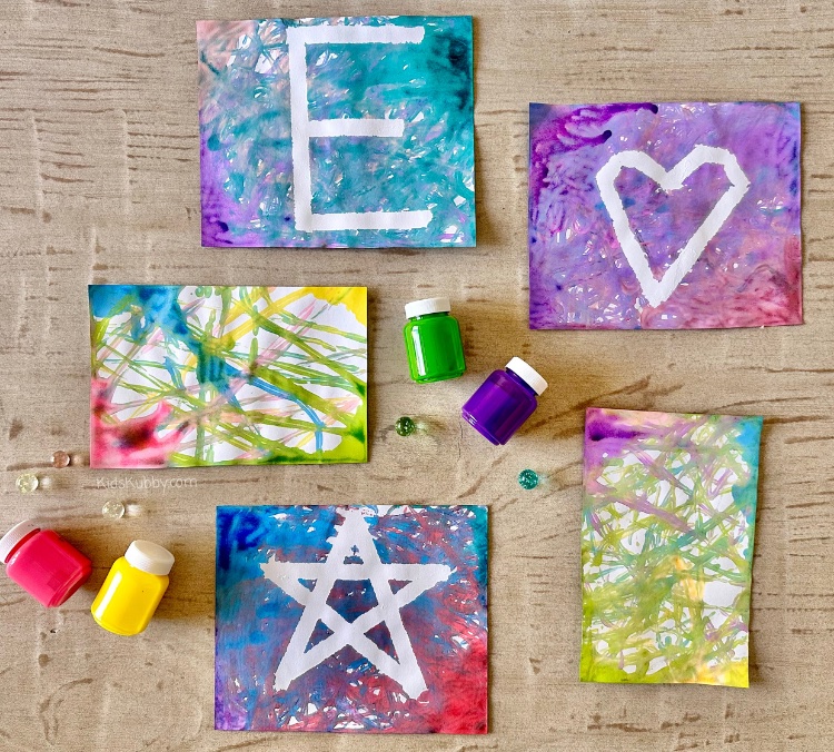 Marble Painting, Kids' Crafts, Fun Craft Ideas