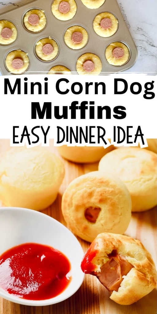 Mini Corn Dog Muffins - Only 5 Ingredients