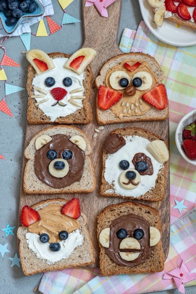 Silly Animal Toast