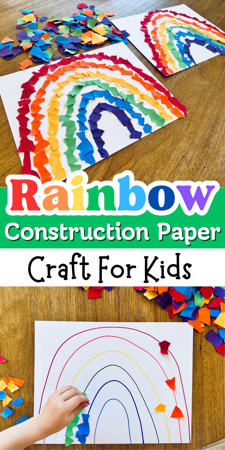 Smiling Rainbow Paper Craft