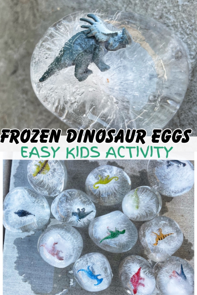 Frozen Dinosaur Eggs - Awesome Imaginative Sensory Play