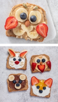 Silly Animal Toast