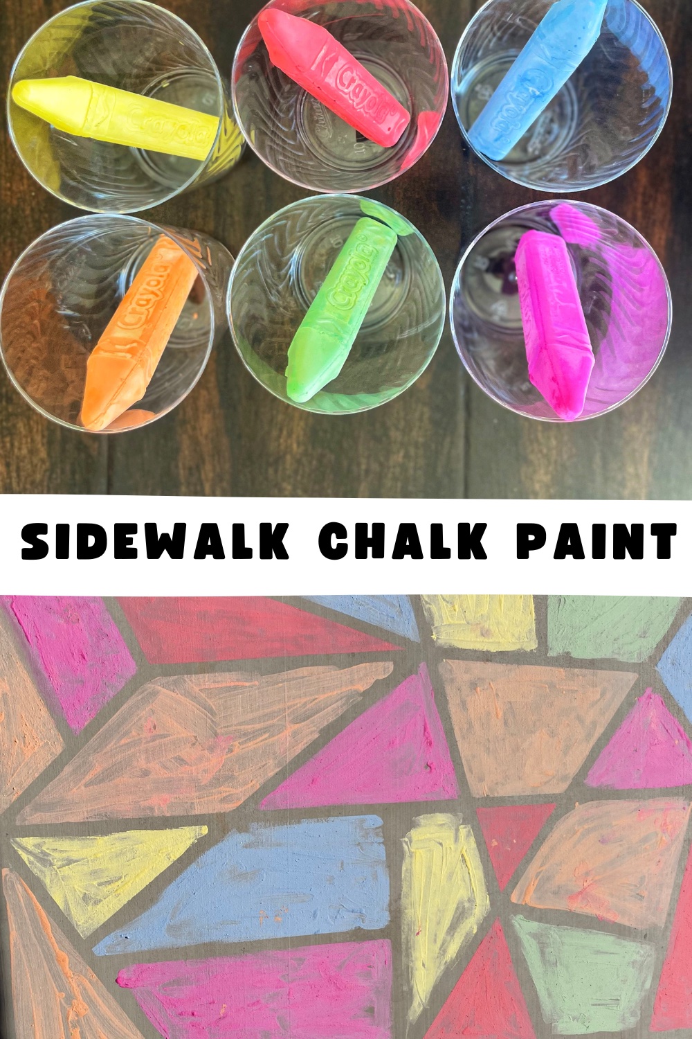 Easy DIY Liquid Sidewalk Chalk for Kids - Hands-On Teaching Ideas