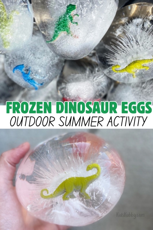 Frozen Dinosaur Eggs - Awesome Imaginative Sensory Play