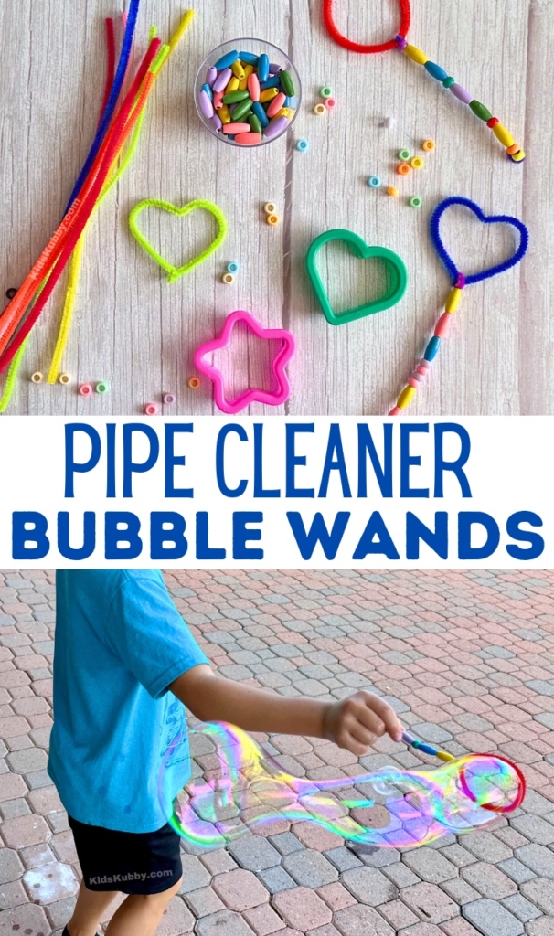 DIY Bubble Wands - Kids Kubby