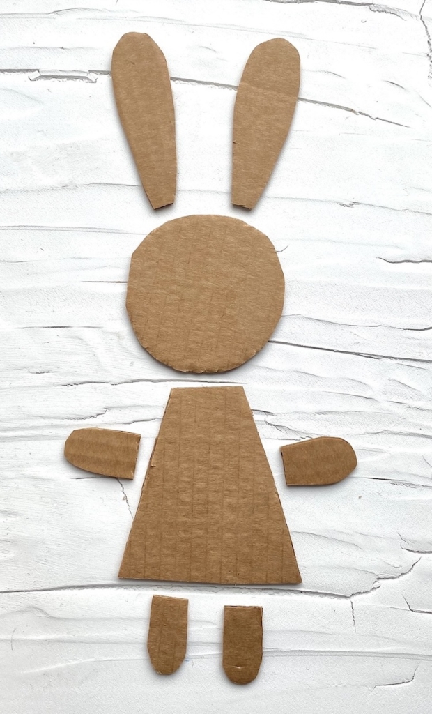 Adorable Cardboard Bunnies