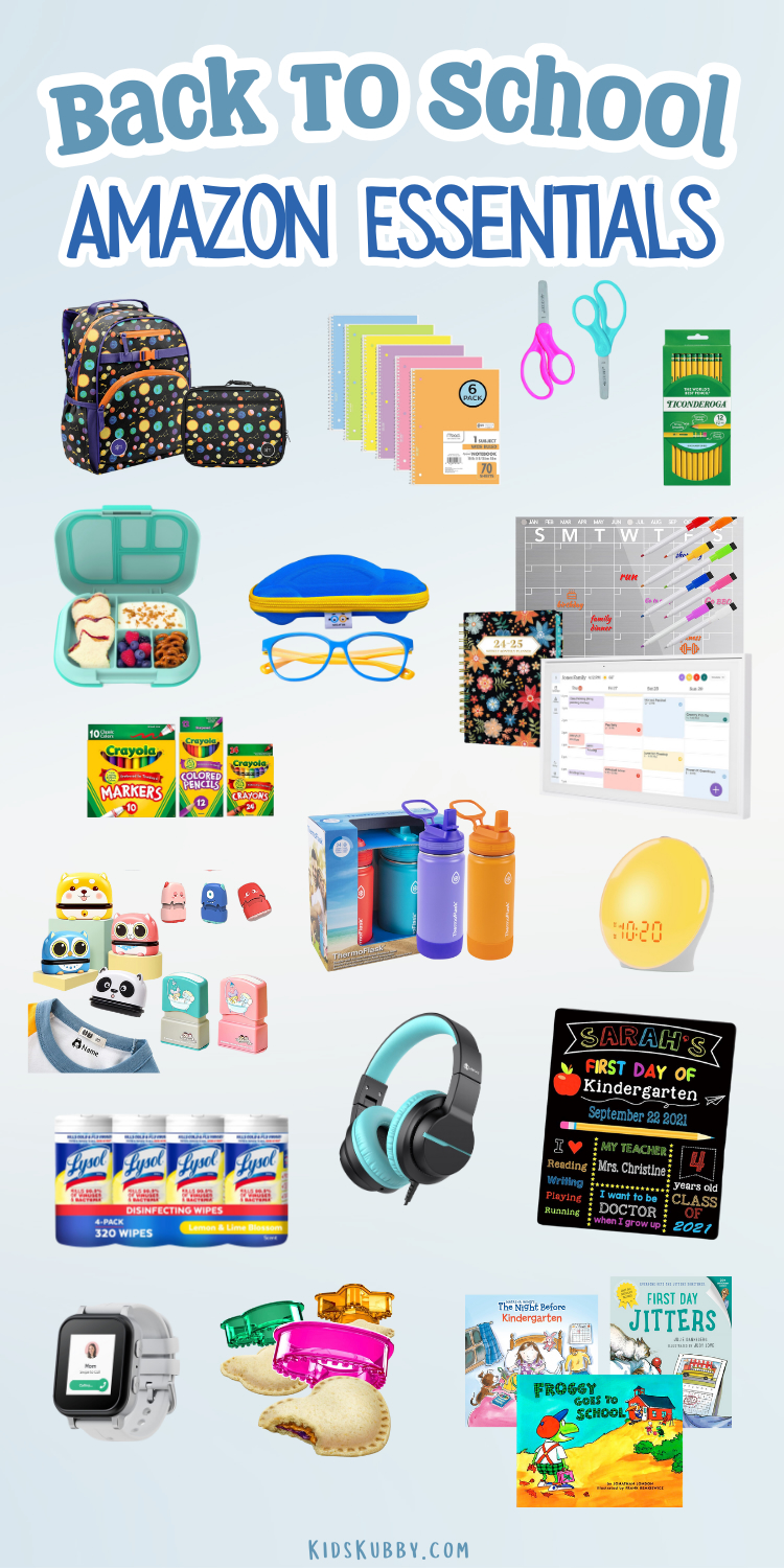 are you looking for easy to find school supplies for back to school shopping this year? Check out this list of Amazon school essentials. Everything you need to make back to school a breeze this year.