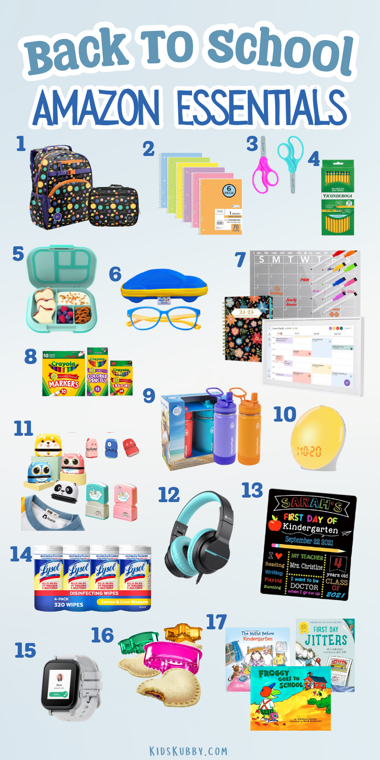 how to find the best Amazon must haves for back to school. Get every thing you need without leaving your house. 