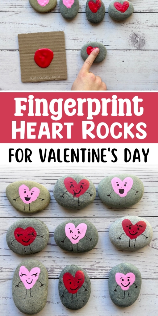 An easy DIY Valentine using your fingers to paint adorable little heart people. I love how simple and sweet this Valentine's Day craft is for kids of all ages. Perfect gift idea for the ones you love. 