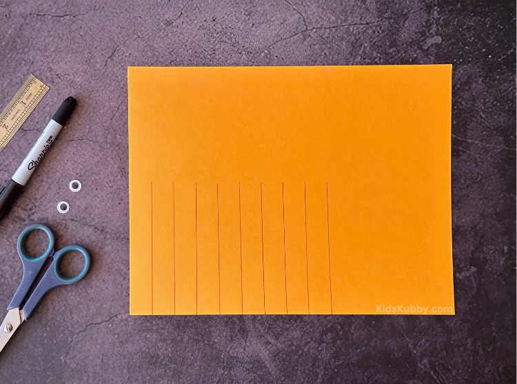 How to make an easy paper craft with supplies you already have at home. perfect for preschoolers. 